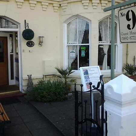 No. 9 Guest House Llandudno Exterior foto