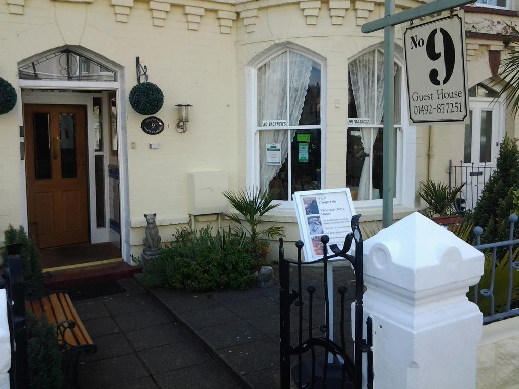 No. 9 Guest House Llandudno Exterior foto
